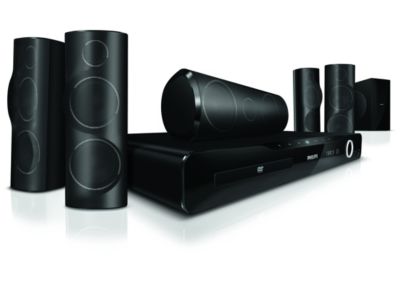 Schuine 3D-luidsprekers, HDMI 1080p home cinema