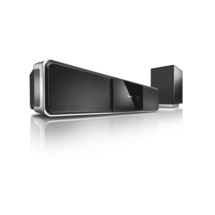 Philips  Home Theater con DVD y SoundBar  HTS6100/55