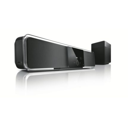 Philips  Home Theater con DVD y SoundBar  HTS8140/55