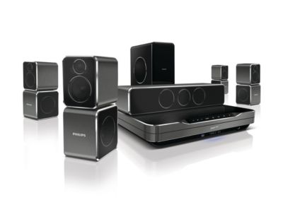 Home cinema met 360Sound, geschikt voor 3D Blu-ray