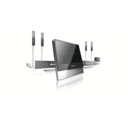 Philips Cineos DVD/SACD 家庭劇院系統  HTS9800W/55