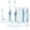2 modes Two rechargeable sonic toothbrushes