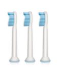 Sensitive 3-pack Standard sonic toothbrush heads