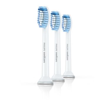 Sensitive 3-pack Standard sonic toothbrush heads