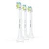 Compact sonic toothbrush heads