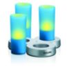 Farbige LED-Kerze