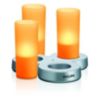 Farbige LED-Kerze