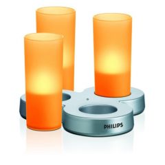 Farbige LED-Kerze