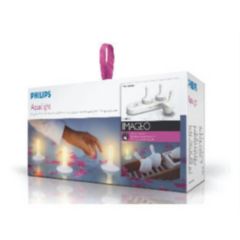 Schwimmende LED-Kerze