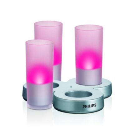 Philips  LED-Kerze Milchglas LAA61ARWC/12