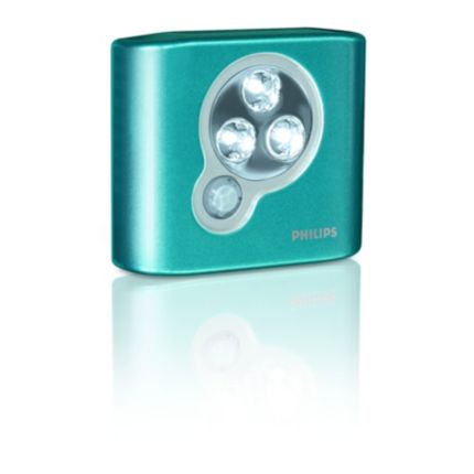 Philips  Batteriebetriebene LED-Lampe Blau LAC51AWBB/10