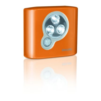 Philips  Batteriebetriebene LED-Lampe Orange LAC51AWOB/10