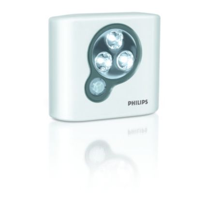 Philips  Batteriebetriebene LED-Lampe Weiß LAC51AWWB/10