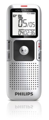 Digitale recorder met stereo-opnamen en ClearVoice