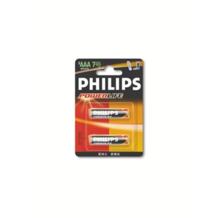 Philips  干电式 AAA LR03PB2A/93