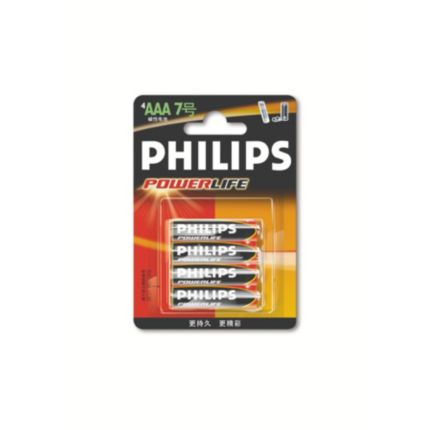 Philips  干电式 AAA LR03PB4A/93