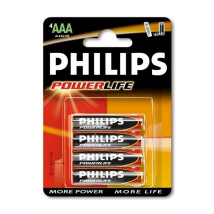 Philips  Baterie alcalină AAA LR03PB4C/10