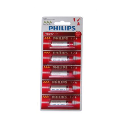 Philips  干电式 AAA LR03PB5X/93