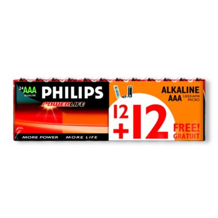 Philips  Батарея Тип AAA LR03PS24C/10