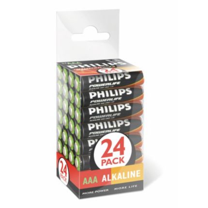 Philips  Batterie AAA LR03PX24C/10