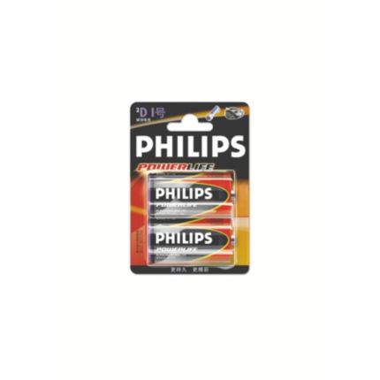 Philips  干电式 AA LR20PB2A/93