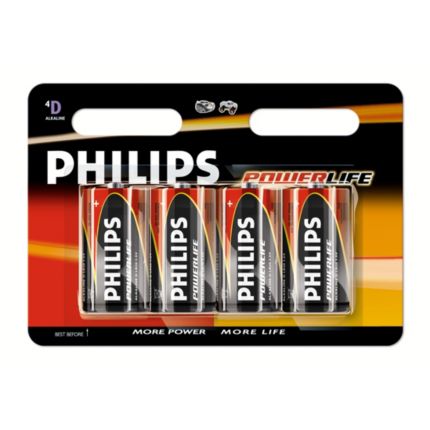 Philips  Pilha D LR20PB4C/10