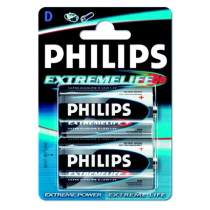 Philips  Pilha D LR20-P2/12B
