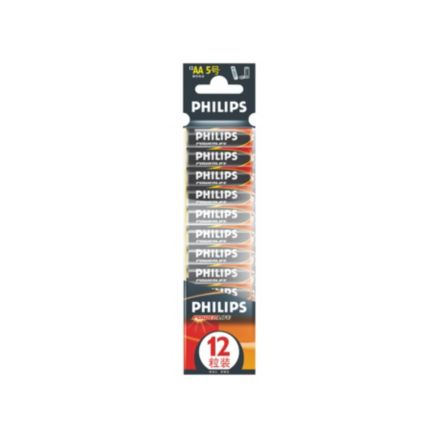 Philips  干电式 AA LR6PS12X/93
