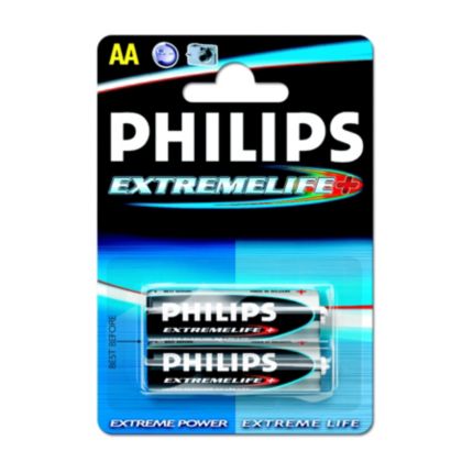 Philips  Baterie AA LR6-P2/12B