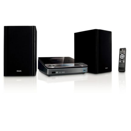 Philips  DVD 微型影院 DivX 播放 MCD177/93