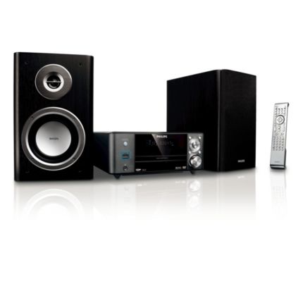 Philips  Микротеатр DVD Воспроизведение DivX MCD710/12