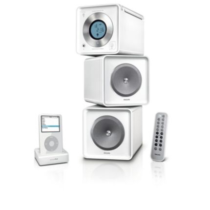 Philips  Sistema micro Hi-Fi Compatibile con iPod MCM138D/12