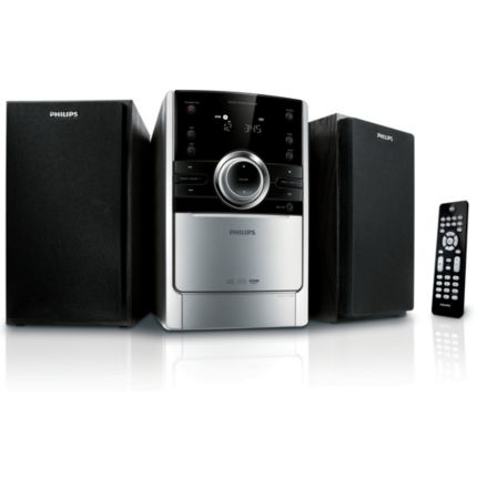 Philips  Микросистема Hi-Fi Воспроизведение MP3/WMA-CD MCM167/12