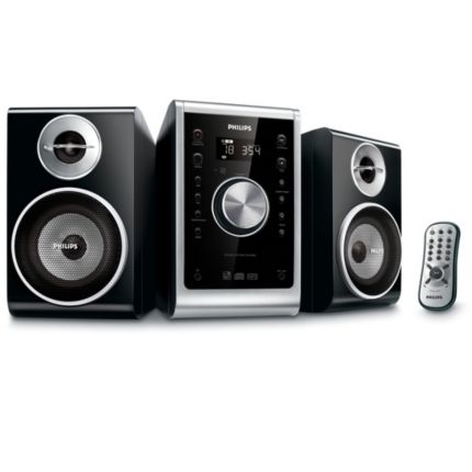 Philips  Micro System Hi-Fi Reprodução de CD de MP3/WMA MCM285/55