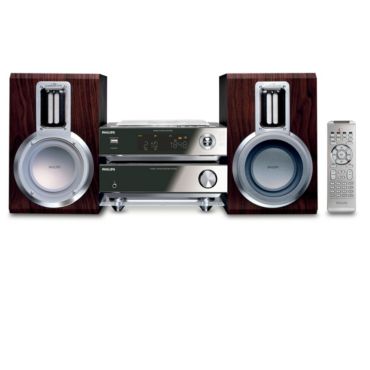 Philips  HiFi-Microsystem MP3/WMA-CD-Wiedergabe MCM700/12