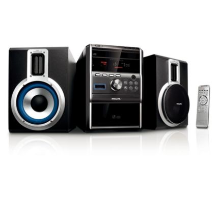 Philips  Micro System Hi-Fi Reprodução de CD de MP3/WMA MCM765/55