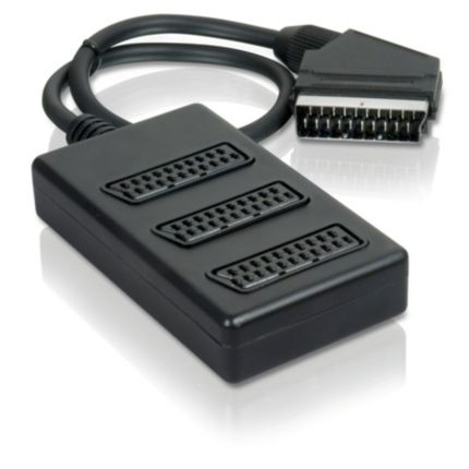 Philips  Scart-Verteiler 3-Wege MWS2823T/10