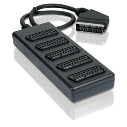 Philips  Scart-Verteiler 5-Wege MWS2827T/10
