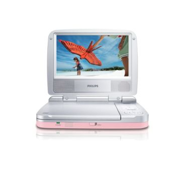 Philips  Aparelho de DVD portátil LCD de 7