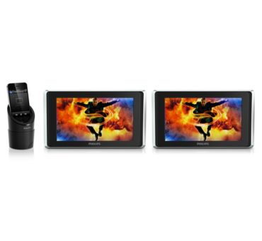 23 cm (9") tragbarer LCD-Video-Player