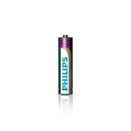 Philips  Wiederaufladbarer Akku AAA R03B4A100/10