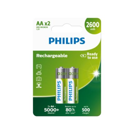 Philips  Pilha recarregável AA R6B2A260/10