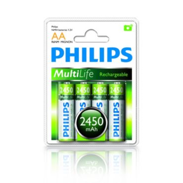 Philips  Oplaadbare accu AA R6B4A245/10