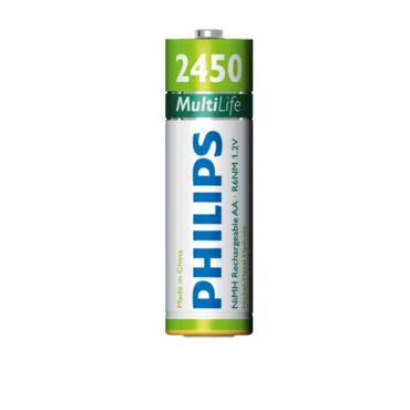 Philips  Battery AA, 2450 mAh R6B4A245/27