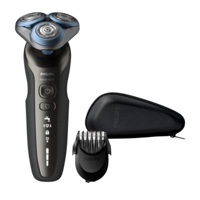 Afeitadora Philips Shaver 6000 s664044 series para hombre reduce la irritación de piel uso en seco y con sistema sin autonomía 60