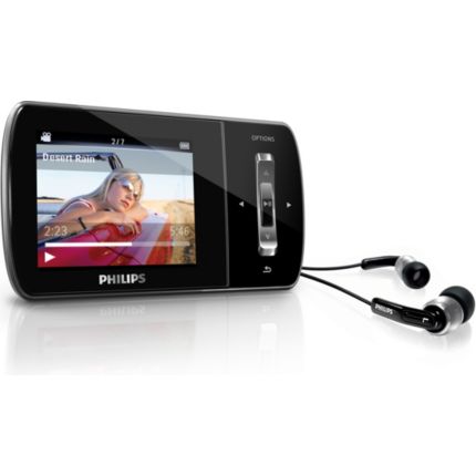 Philips GoGear Baladeur vidéo MP3 Ariaz SA1ARA08K/02