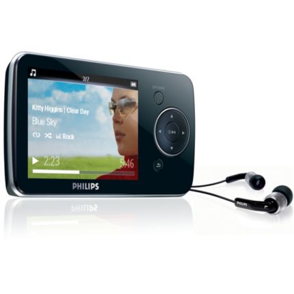 Philips GoGear MP3 video player Opus SA1OPS08K/37