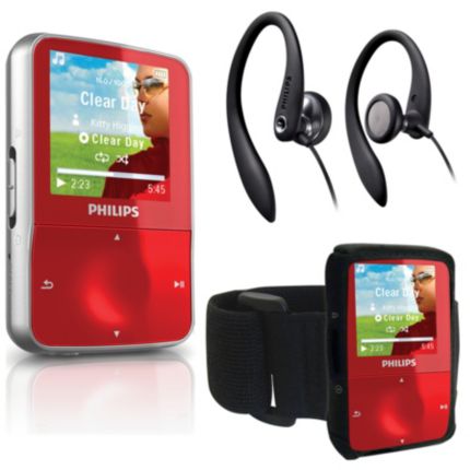 Philips GoGear MP3 video player ViBE SA1VBE04RS/37