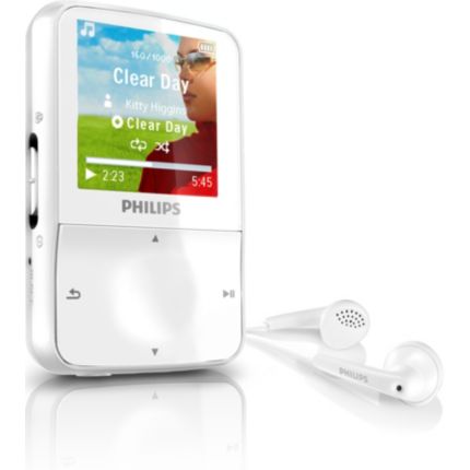Philips GoGear Lettore video MP3 ViBE SA1VBE04W/02