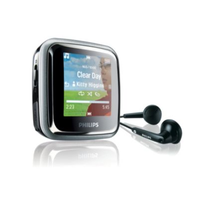 Philips GoGear เครื่องเล่นเพลง MP3 ระบบดิจิตอล Spark SA2945/97